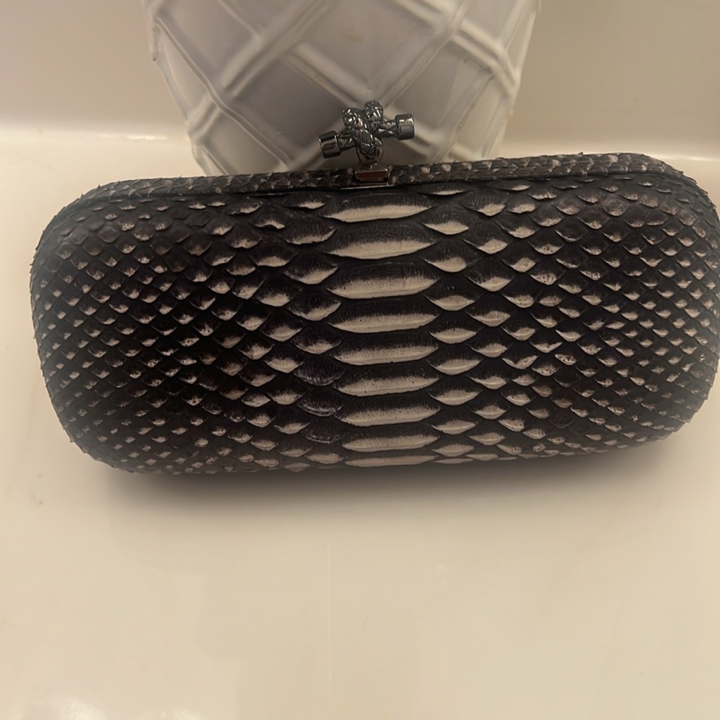Genuine Python Evening/Day Clutch/Bag